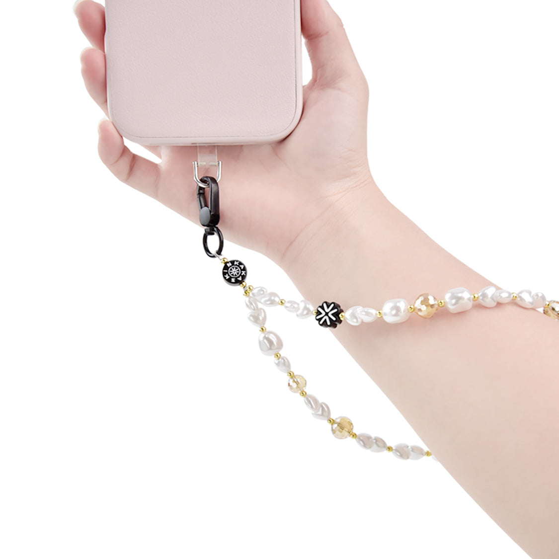 Australian White Love Baroque Hanging Chain