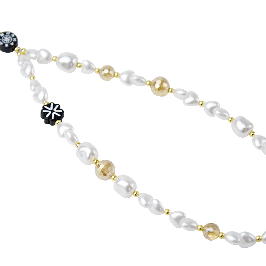 Australian White Love Baroque Hanging Chain